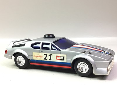 Lot 446 - TWO VINTAGE SONIC CONTROL  CARS