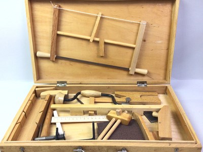 Lot 448 - CHILD'S CARPENTRY TOOL SET