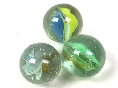 Lot 451 - COLLECTION OF GLASS MARBLES