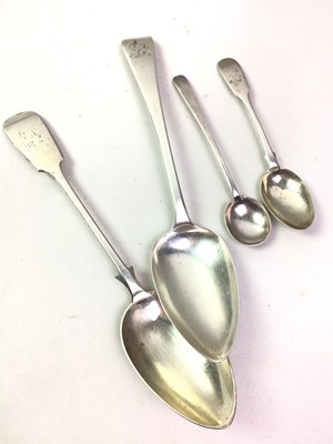 Lot 80 - GROUP OF SILVER SPOONS