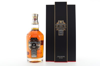 Lot 385 - CHIVAS REGAL 25 YEAR OLD