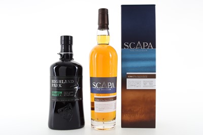 Lot 397 - SCAPA GLANSA 75CL AND HIGHLAND PARK SCOTTISH BALLET EDITION