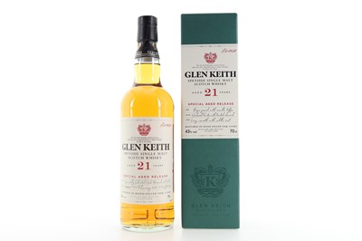 Lot 404 - GLEN KEITH 21 YEAR OLD