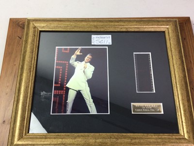 Lot 561 - ELVIS PRESLEY, LIMITED EDITION FILM CELL
