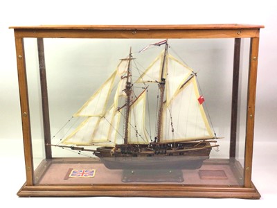 Lot 508 - SCRATCH BUILT MODEL OF HMS PICKLE