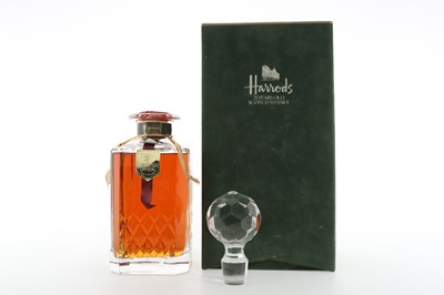 Lot 328 - HARRODS 21 YEAR OLD WHYTE & MACKAY EDINBURGH CRYSTAL DECANTER