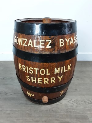 Lot 370 - GONZALEZ BYASS PROMOTIONAL SHERRY BARREL