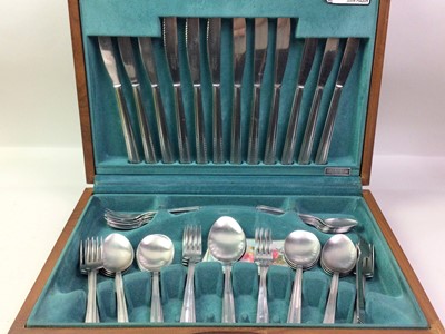 Lot 529 - GROUP OF SILVER PLATED CUTLERY