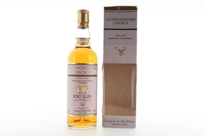 Lot 24 - PORT ELLEN 1981 GORDON & MACPHAIL CONNOISSEURS CHOICE