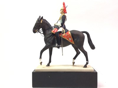 Lot 598 - ROYAL WORCESTER FIGURE OF 'ROYAL HORSE GUARDS'