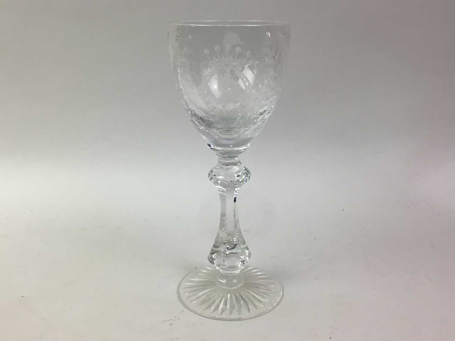 Lot 631 - WEBB CORBETT DERBY 200 CRYSTAL GOBLET