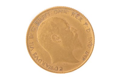 Lot 99 - EDWARD VII GOLD HALF SOVEREIGN