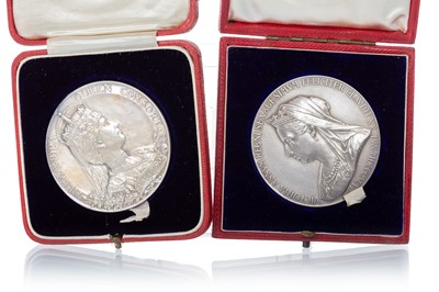 Lot 114 - FOUR SILVER CORONATION MEDALS