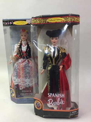 Lot 672 - BARBIE, THREE DOLLS OF THE WORLD