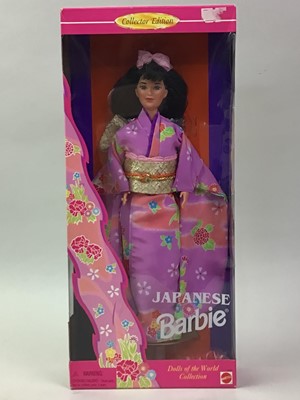 Lot 674 - BARBIE, THREE DOLLS OF THE WORLD