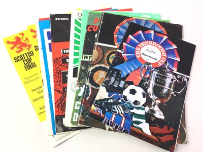 Lot 689 - SCOTTISH FOOTBALL, CUP COMPETITION PROGRAMMES