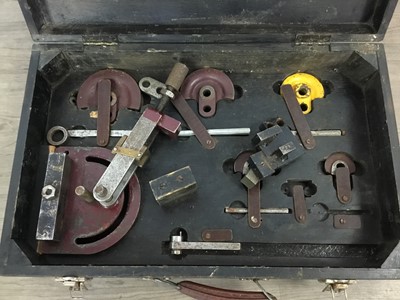 Lot 679 - GROUP OF BENCH BENDING TOOLS