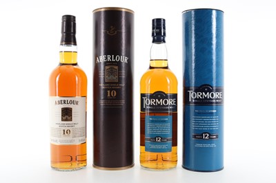 Lot 384 - ABERLOUR 10 YEAR OLD AND TORMORE 12 YEAR OLD