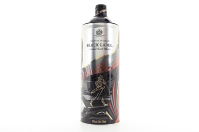 Lot 427 - JOHNNIE WALKER 12 YEAR OLD BLACK LABEL TRISTAN EATON SPRAY CAN EDITION