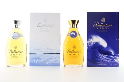 Lot 425 - BALLANTINE'S SERENITY 50CL AND VITALITY 50CL