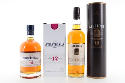 Lot 430 - STRATHISLA 12 YEAR OLD AND ABERLOUR 10 YEAR OLD