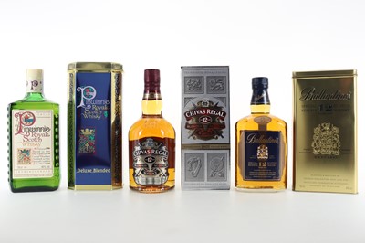 Lot 173 - PINWINNIE ROYALE, CHIVAS REGAL 12 YEAR OLD AND BALLANTINE'S 12 YEAR OLD