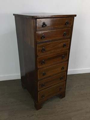 Lot 713 - EDWARDIAN INLAID MAHOGANY MUSIC CABINET