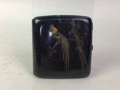 Lot 736 - JAPANESE KOMAI DAMASCENE CIGARETTE CASE