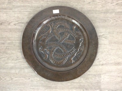 Lot 737 - ARTS & CRAFTS COPPER WALL CHARGER