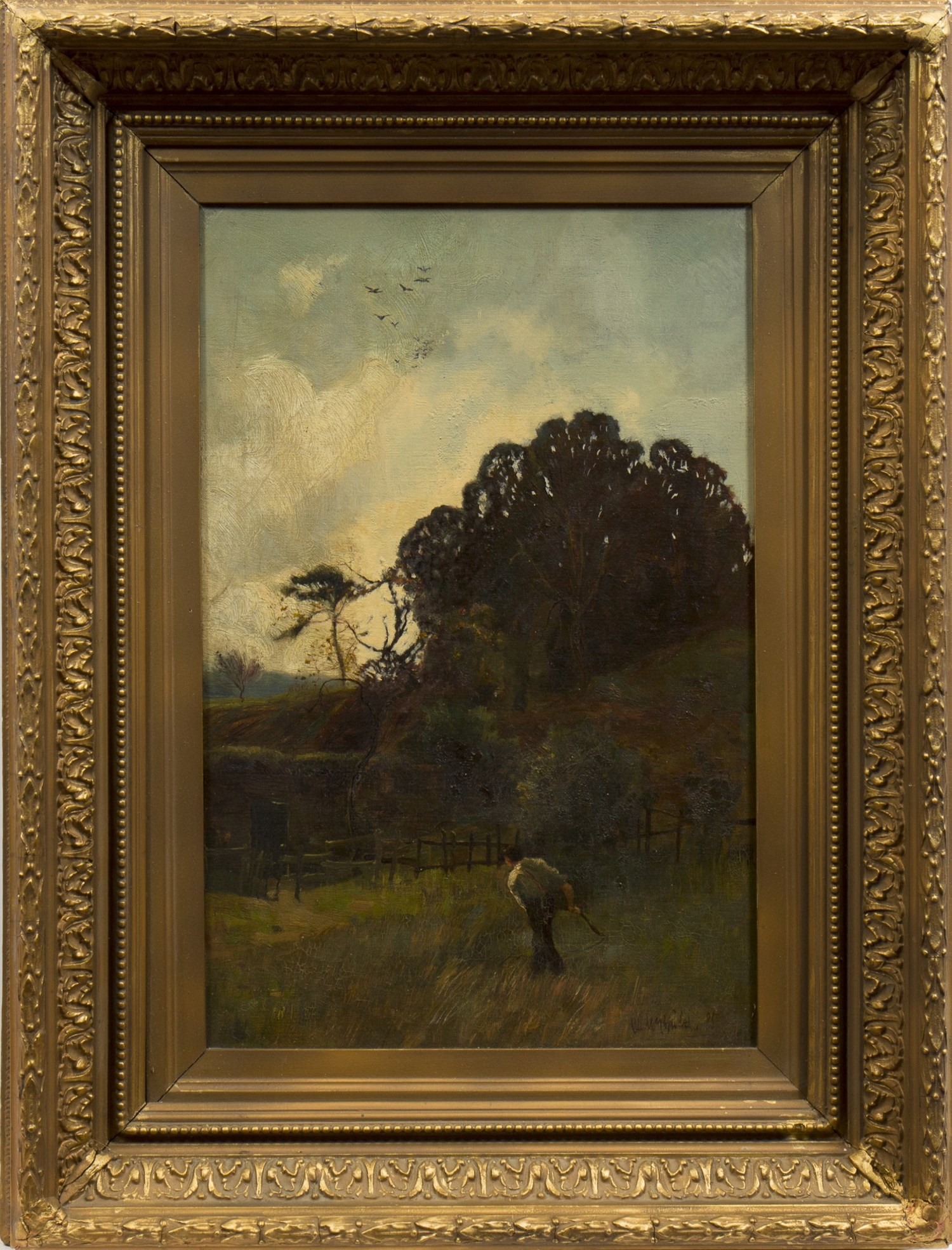Lot 279 WILLIAM MCBRIDE (SCOTTISH d. 1913), REAPING
