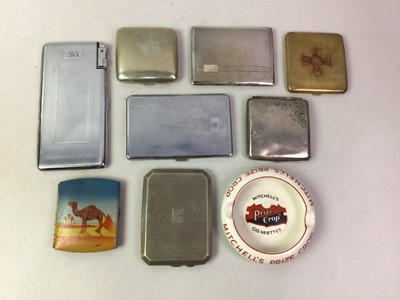 Lot 756 - GROUP OF VARIOUS CIGARETTE CASES