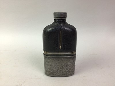 Lot 758 - GROUP OF HIP FLASKS