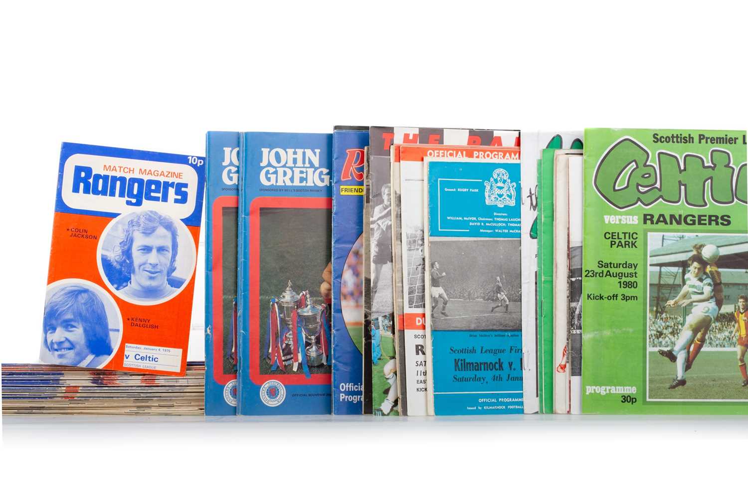 Lot 1757 - RANGERS F.C., COLLECTION OF PROGRAMMES,