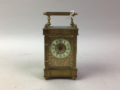 Lot 783 - VICTORIAN CARRIAGE CLOCK