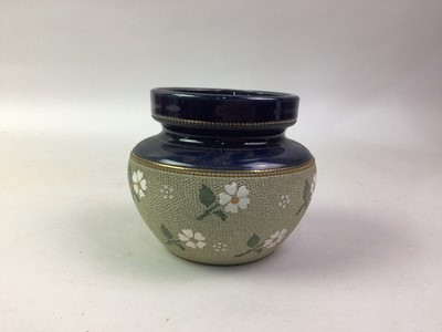 Lot 784 - STONEWARE TOBACCO JAR