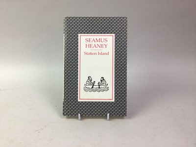 Lot 785 - SEAMUS HEANEY, SIGNED COPY OF STATION ISLAND