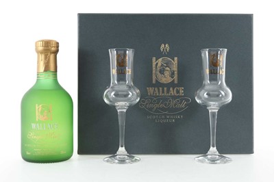 Lot 332 - WALLACE LIQUEUR 35CL GIFT PACK