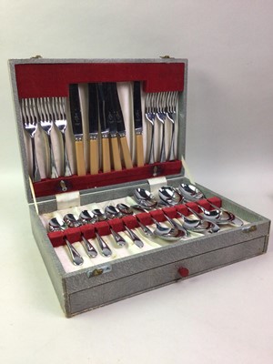 Lot 76 - GROUP OF SILVER PLATED FLATWARE
