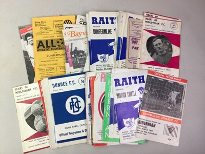 Lot 335 - SCOTTISH FOOTBALL, COLLECTION OF DOMESTIC CLUB PROGRAMMES