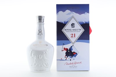 Lot 12 - CHIVAS ROYAL SALUTE 21 YEAR OLD SNOW POLO EDITION