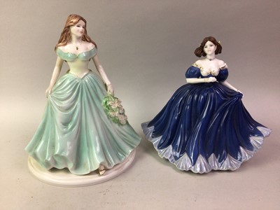 Lot 93 - COLLECTION OF ROYAL DOULTON AND COALPORT FIGURES