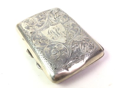 Lot 133 - TWO SILVER CIGARETTE CASES