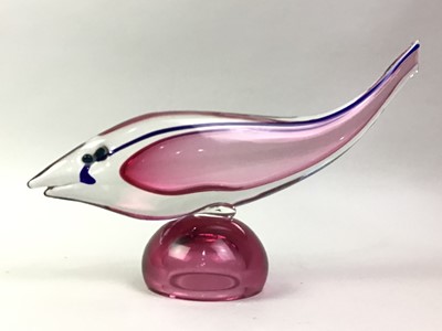 Lot 137 - MURANO SOMMERSO GLASS FISH