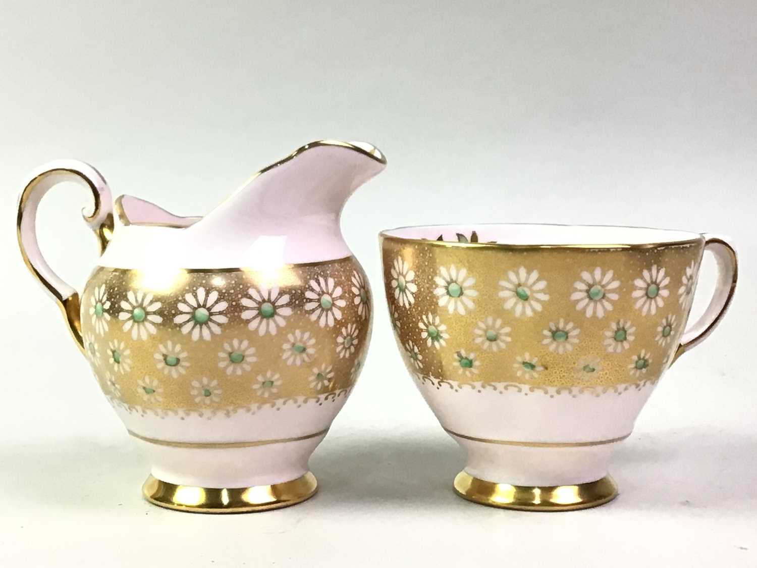 Lot 42 - STANLEY BONE CHINA PART TEA SERVICE