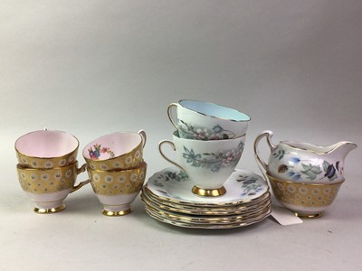Lot 42 - STANLEY BONE CHINA PART TEA SERVICE