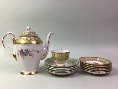 Lot 42 - STANLEY BONE CHINA PART TEA SERVICE