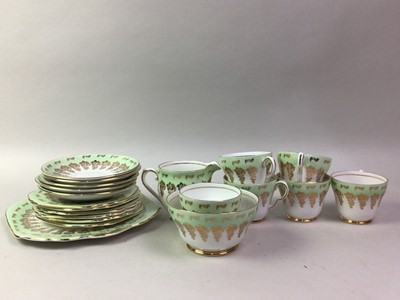 Lot 42 - STANLEY BONE CHINA PART TEA SERVICE
