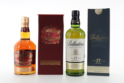 Lot 378 - BALLANTINE'S 17 YEAR OLD 75CL AND CHIVAS REGAL EXTRA 75CL