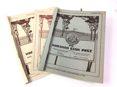 Lot 46 - GROUP OF THE  HORSHAM SIGN POST MAGAZINES
