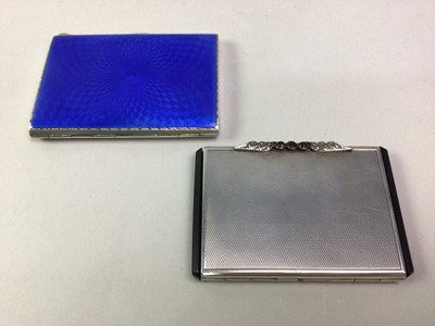 Lot 178 - GEORGE V SILVER CIGARETTE CASE